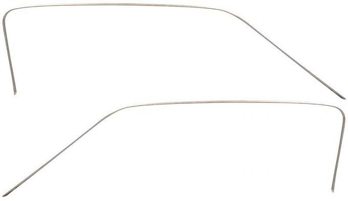 OER 1965-66 Mustang Fastback Roof Rail Sash Molding A1700