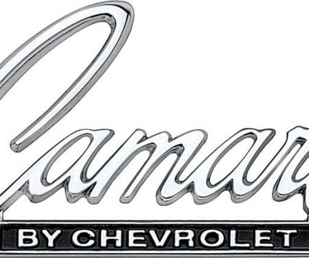 OER 1968-69 "Camaro By Chevrolet" Header / Rear Deck Emblem 3916654