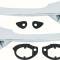OER 1968-79 Chevy II, Nova, X-Body, Outer Door Handle Set, 2 Door Models R5001B