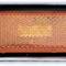 1981-91 Chevy, GMC Truck, Front Side Marker Lamp, Amber, Polished Trim Bezel & Gasket, LH, Driver Side