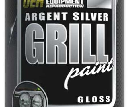 OER 1960-76 Dodge, Plymouth, Light Argent Silver Grill Paint, Satin, 16 Oz. Aerosol Can (Net Wt. 12 Oz.) K89188