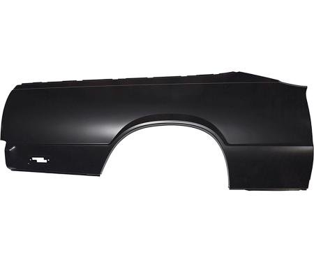 1978-87 El Camino, Caballero, Rear Quarter Panel Skin, Without Sail Panel, RH