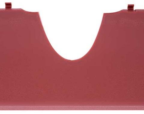 OER 1970-81 Pontiac Firebird, Trans Am, Lower Steering Column Cover, Without AC, Red 478995R
