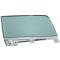 1967-68 Mustang, Door Glass Assembly, Coupe, Tinted Glass, Passenger Side