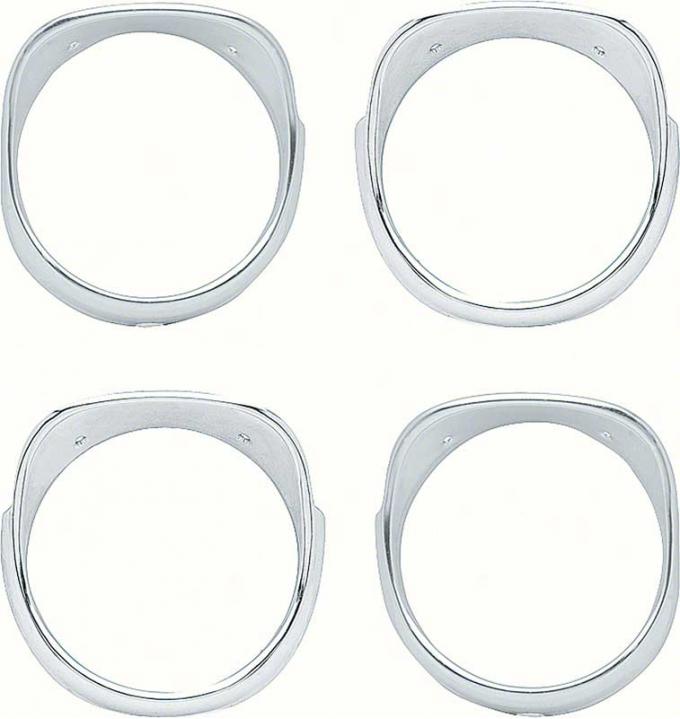 OER 1965 Impala / Full-Size Headlight Bezel Set - 4 Piece K512