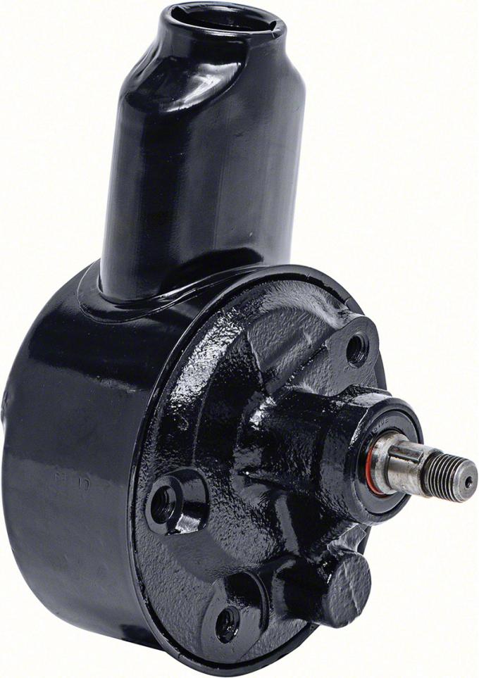 1962-1969 Chevrolet, Power Steering Pump, with "Banjo Style" Reservoir, 6 Cylinder, Varius Models, Remanufactured