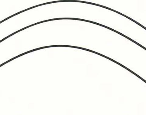 1969 Camaro, 1969-74 Nova, Ventura, Apollo, Heater Control Cable Set, without AC, 3 Piece Set