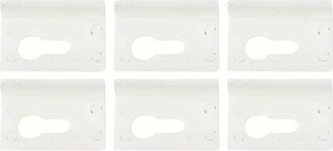 OER 1970-81 Camaro / Firebird 6 Piece Door Reveal Molding Clip Set 9815840