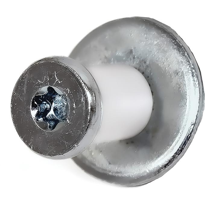 OER 1971-86 Ford, Door Latch Striker Plate, Zinc Plated, Various Applications 22008B