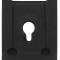 U-Nut, #8 Screw Size, Panel Clip, Phosphate, Each
