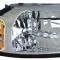 OER 1999-04 Mustang, Headlamp Assemblies, Chrome Housing With Clear Lens & Amber Reflector 94L083