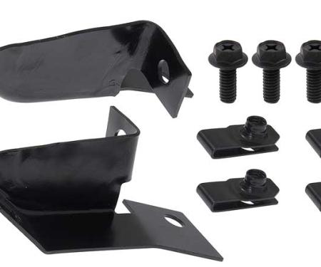 OER 1964-66 Mustang, Rear Bumper Guard Mounting Brackets, with Hardware 17B876A