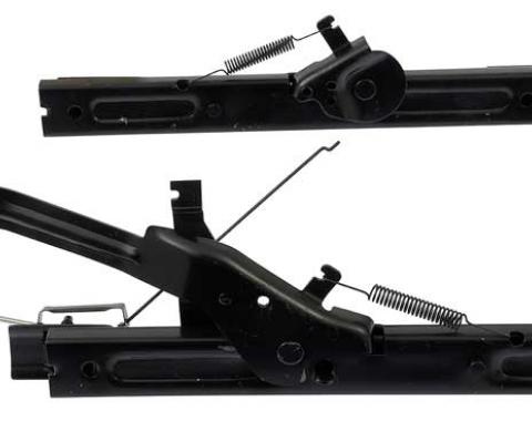 OER 1969-70 Mustang/Cougar Bucket Seat Track Assembly Set 61704B