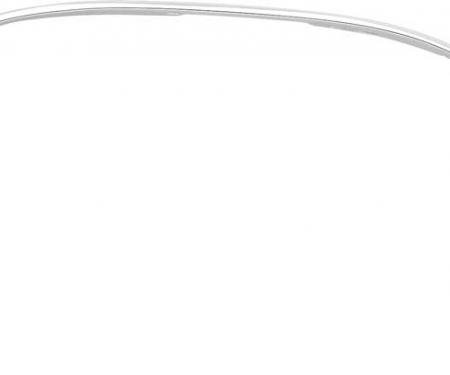 1967-76 Valiant, 1970-74 Duster, 1974-76 Scamp, Front Wheel Opening Molding, with Hardware, RH Passenger Side