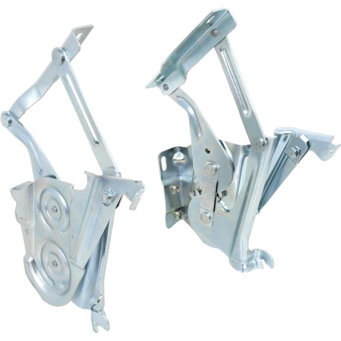 1957 Chevrolet Bel Air, 150, 210 Nomad, Hood Hinges, RH & LH, Pair