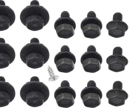 OER 1970-81 Camaro, Firebird, Inner Door Hardware Mounting Set 153214