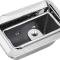 OER 1967-76 GM, Rear Quarter Ash Tray Assembly, with Ribbed Lid, Chrome, Various Models, Each 8801663