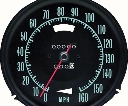 OER 1968 Corvette Speedometer Without Speed Warning 6480991