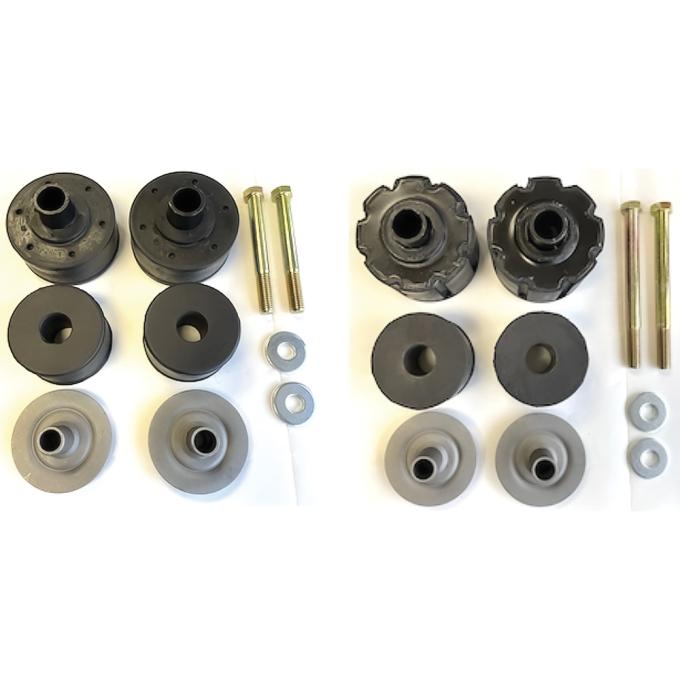 1973-79 Ford F-Series Regular Cab, Front and Rear Cab Support Mounting Kit, 20-Pieces