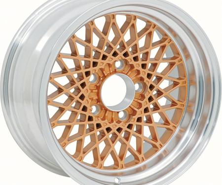 OER 16" X 8" Gold GTA Style Alloy Wheel with 4-3/4" Backspacing and 0mm Offset 10104406