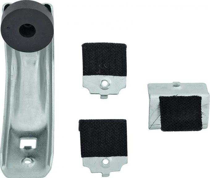 OER 1970-75 Camaro, Firebird, Door Glass Stabilizer Set, 4 Piece Set 152753