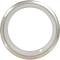 OER 14" X 7" Rallye Wheel Trim Ring, 3" Deep, Polished Stainless Steel Finish MW900