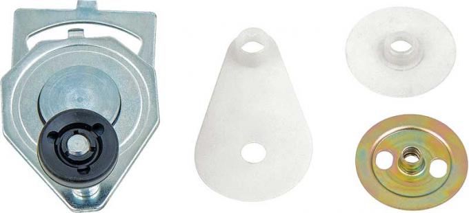 OER 1970-81 Camaro, Firebird, Door Glass Roller Set, RH or LH, Front of Door, Each 152735
