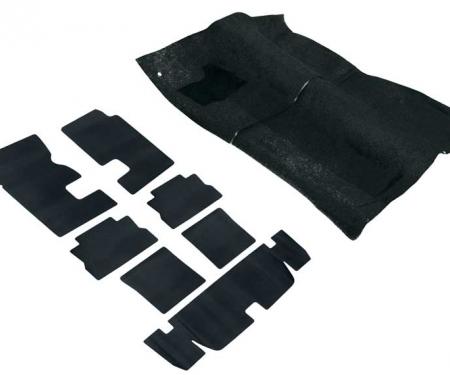 OER 1976-81 F-Body With Console Black Molded Cut Pile Carpet And Underlay Set *R2201