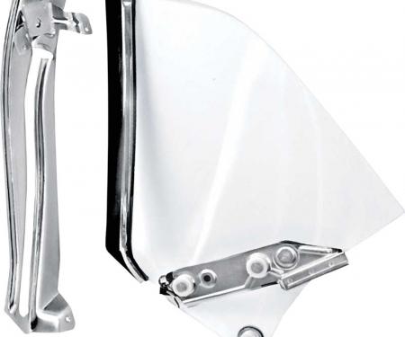 OER 1967-69 Camaro / Firebird Coupe RH Quarter Window Assembly B1077