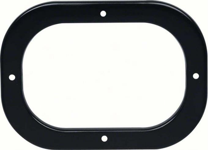 OER 1969 Black Hurst Gearshift Boot Retainer Plate 9780054