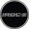1985-1990 Camaro IROC-Z Wheel Center Cap Emblem, R15, 2-15/16", Black Background