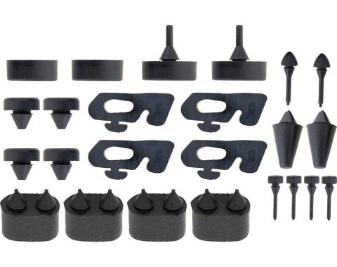1969 Camaro RS, Rubber Stopper Kit, for Rally Sport Models, 22 Piece Set