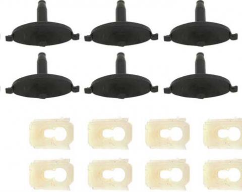 OER 1967-68 Camaro / Firebird Vinyl Top Molding Clip Set K863C