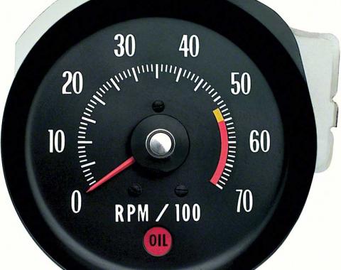 OER 1971-72 Chevelle/Monte Carlo Tachometer 5500 RPM Red Line 5657406