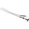 1971-75 Chevrolet and Oldsmobile, Hood Release Cable and Handle, 2 Piece Style