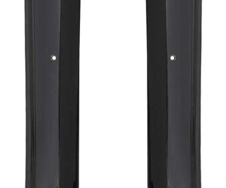 1967 Camaro, Firebird Inner Pillar Post Moldings, Convertible, Black, Pair