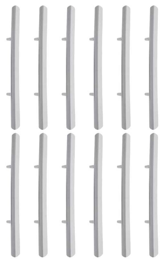 OER 1967-68 Firebird, Trans Am, Rear Quarter Louver Trim, with Hardware, 12 Piece Set, 4229997