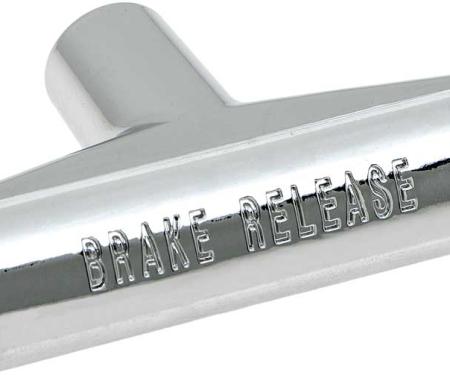 1964-81 GM, Park Brake Release Handle, Chrome, Various Models