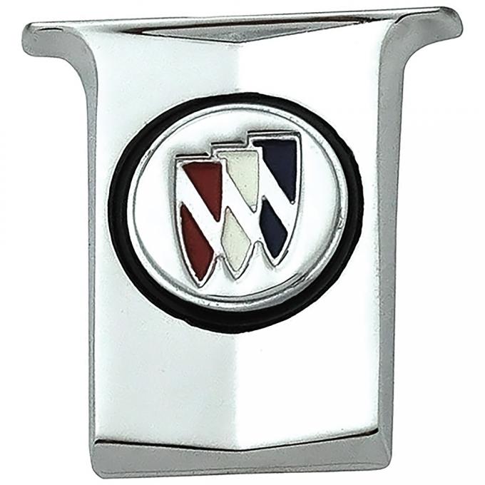 1970 Buick Skylark, Sail Panel Emblem, Tri-Shield Insignia