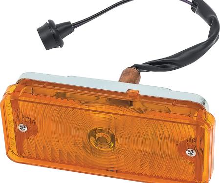 OER 1967-68 Chevrolet Truck, Park Lamp Assembly, with Amber Lens, LH, Driver Side CX1561