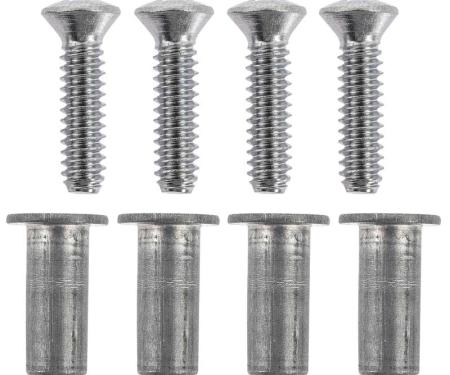 OER 1970-74 Outer Door Mirror Hardware Set , Mopar B & E Body Models MN2882