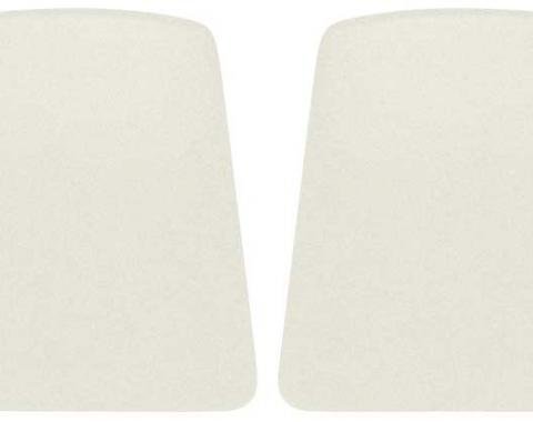 OER 1967-70 Camaro / Firebird White Bucket Seat Back Panels K1010