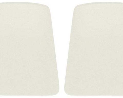 OER 1967-70 Camaro / Firebird White Bucket Seat Back Panels K1010