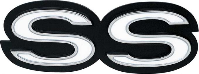 OER 1967-68 Camaro SS (with RS) 68-69 Nova "SS" Grill Emblem 3918871