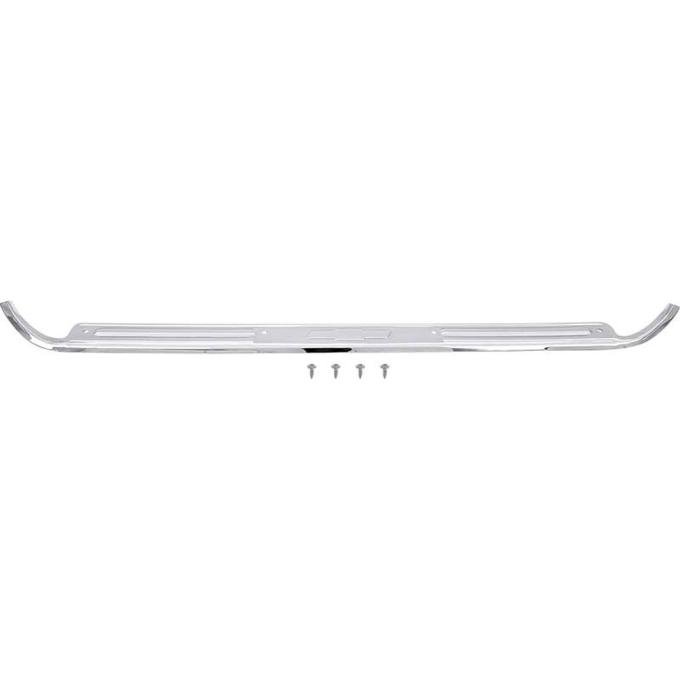 OER 1967-72 Chevy Pickup, Blazer, Suburban Door Sill Plate , Chrome, with Bow Tie Engraved, GM Licensed CX1920