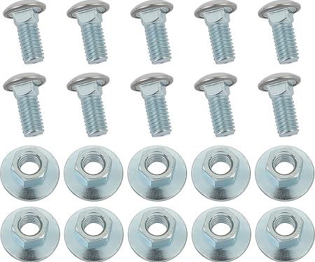 1967 Chevrolet Camaro, Front & Rear Bumper Bolt Kit, with Highly Polished Head, OE-Style, 20 Piece Set