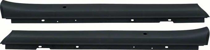 OER 1970-73 Camaro / Firebird Upper Door Panel Top Rails - Standard Interior - Pair K302