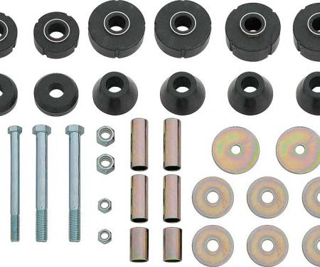 OER 1967-72 Chevrolet, GMC Truck, Cab Body Mounting Bushing Set, with Hardware, C10, 2 WD 675001