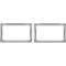 1977-80 Chevy, GMC Pickup, Blazer, Jimmy, Suburban, Front Door Handle Cup Trim Set, Pair