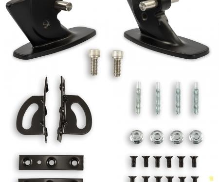 1971-73 Mustang, Rear Spoiler Mounting Kit, Brackets & Hardware